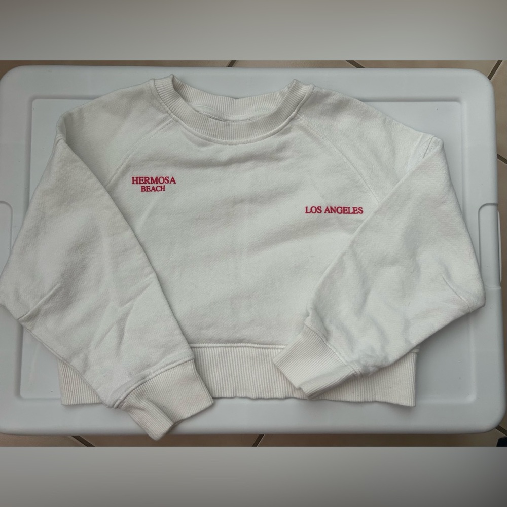 EUC Zara Girls Cropped Sweatshirt